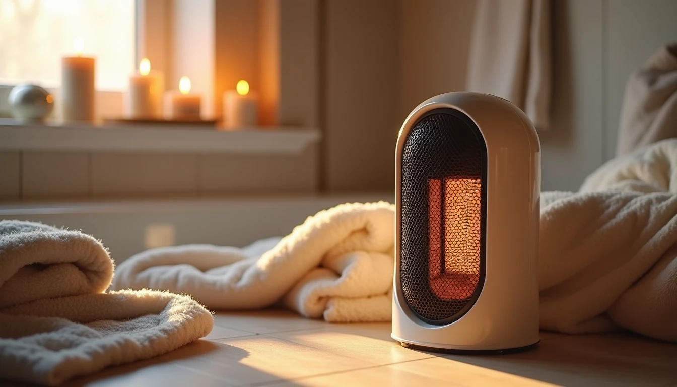 Chauffage d'appoint salle de bain : nos astuces pour un hiver au chaud
